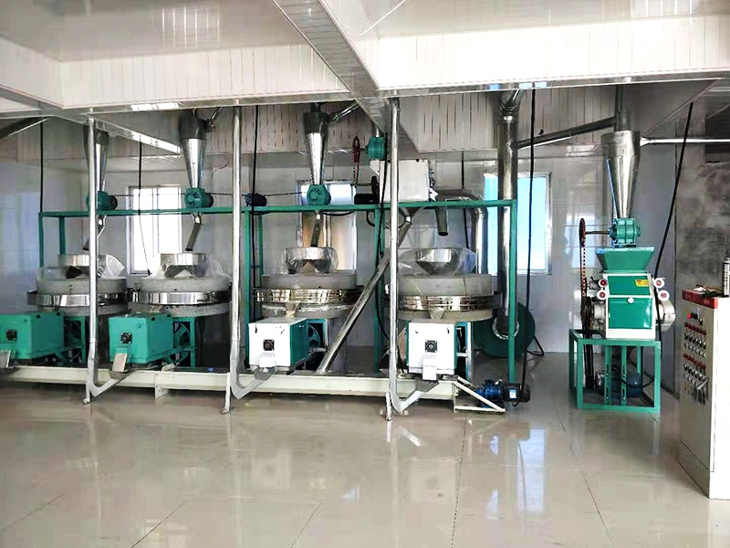 4+1石磨面粉機設(shè)備